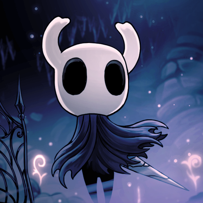 The protagonist of Hollow Knight