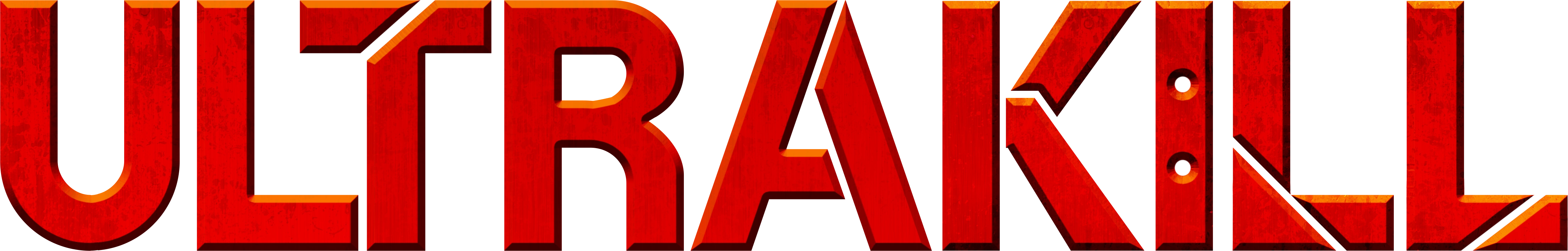 ULTRAKILL logo in bold red text.
