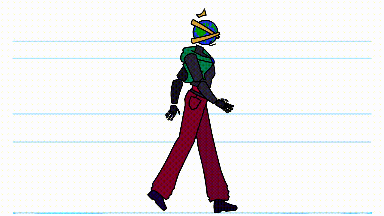 a walk cycle test of Xenos.